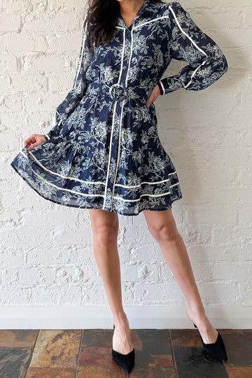 Navy Floral: kate