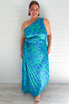Blue Turquoise Floral