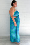 Blue Turquoise Floral