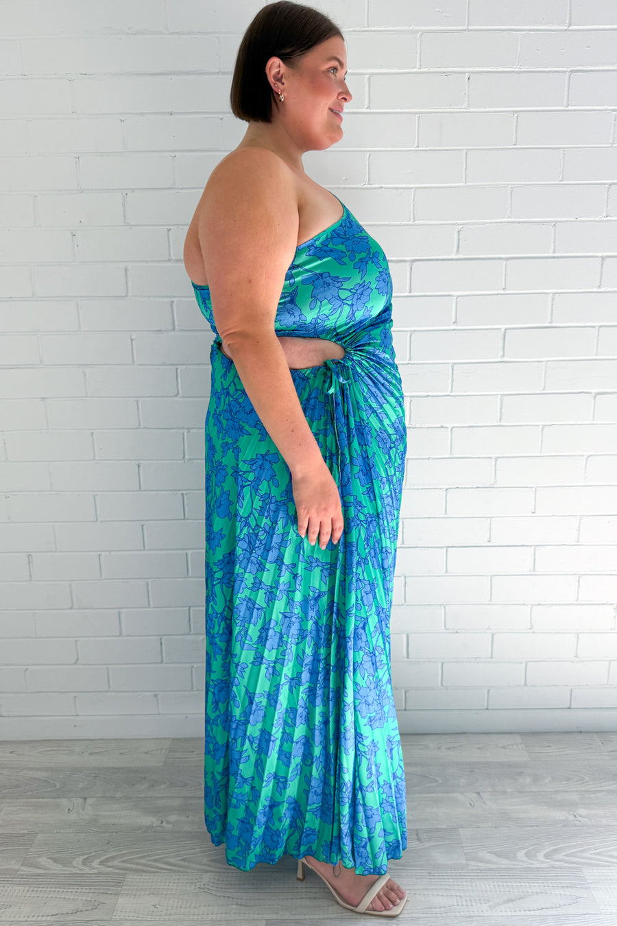 Blue Turquoise Floral
