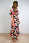 Black Pink Floral