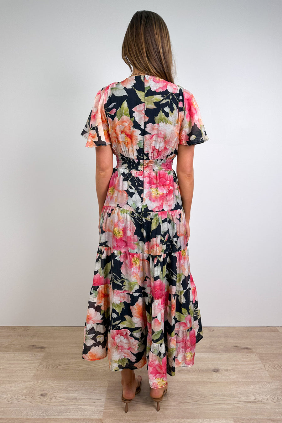 Black Pink Floral