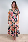 Black Pink Floral
