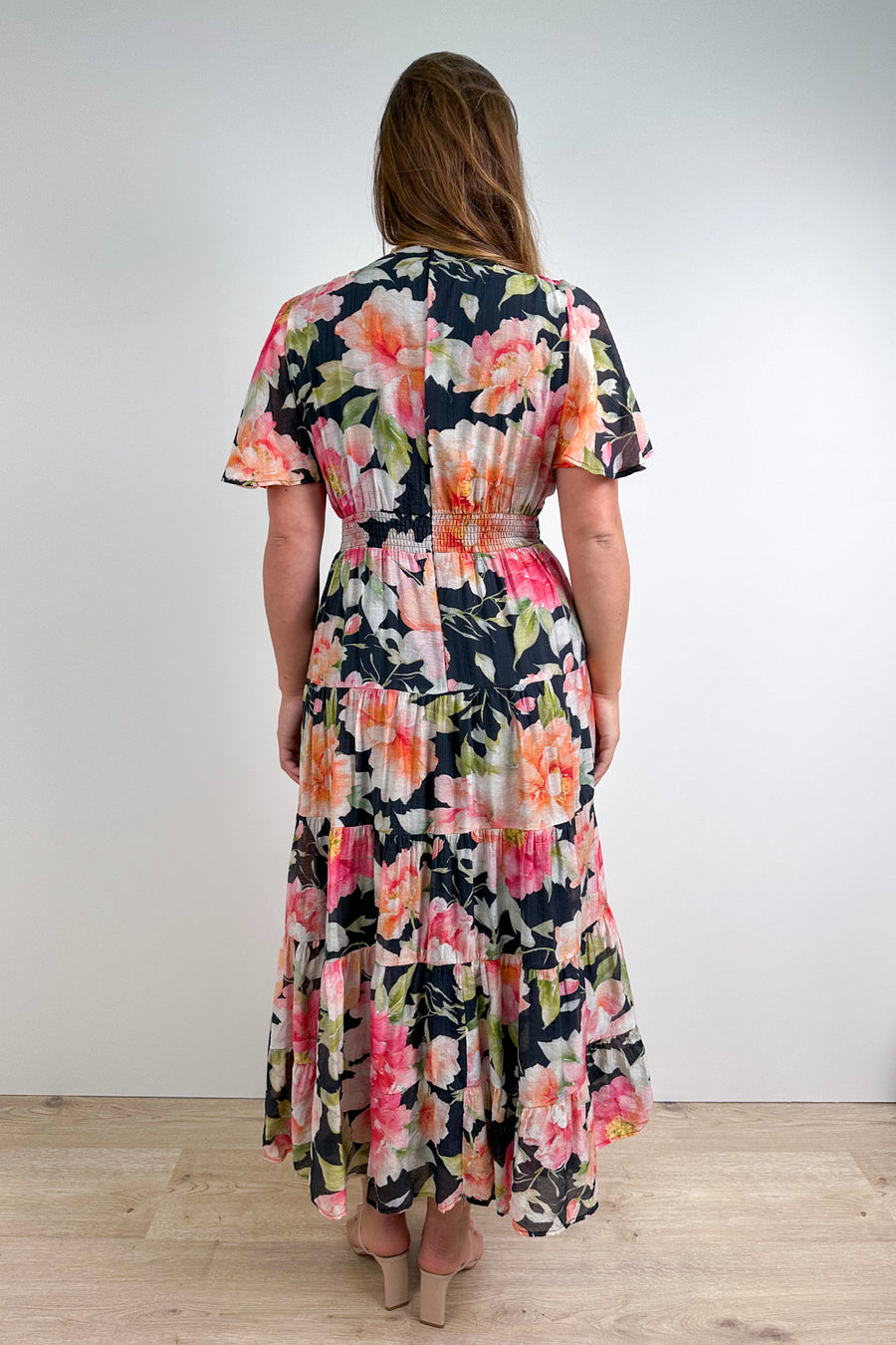 Black Pink Floral