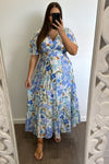 Blue Multi Floral