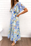 Blue Multi Floral