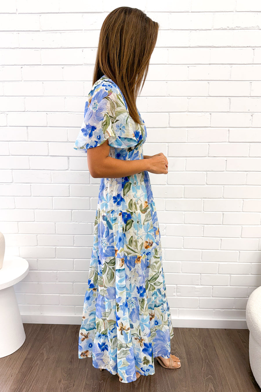 Blue Multi Floral