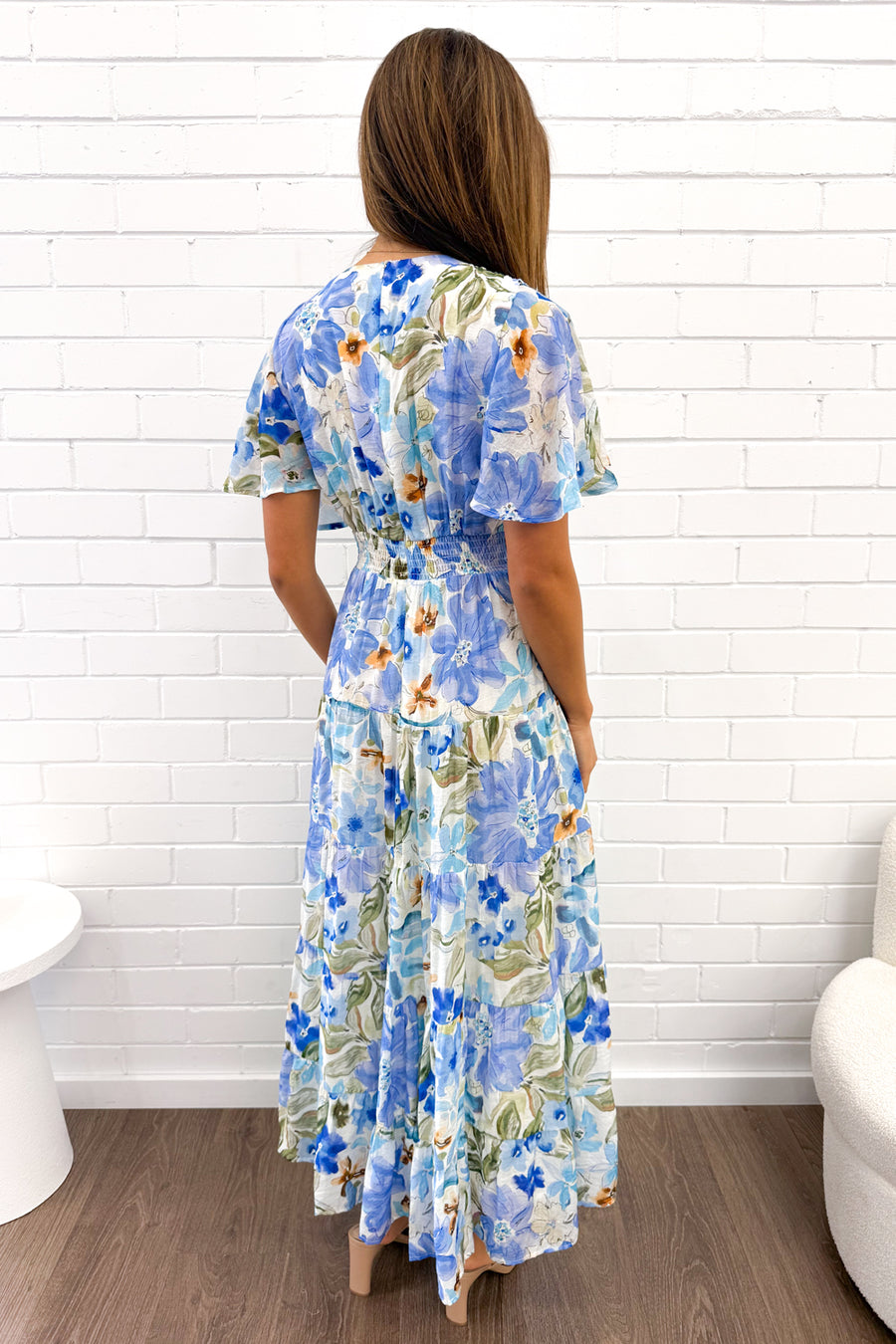 Blue Multi Floral