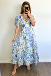 Blue Multi Floral