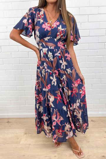 Navy Chocolate Leaf: taylor