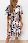 Black Taupe Floral