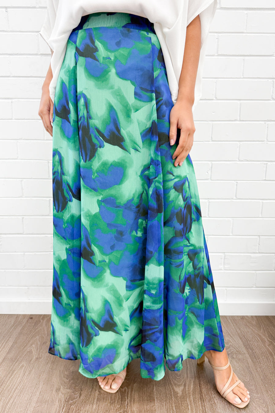 Green Blue Watercolour