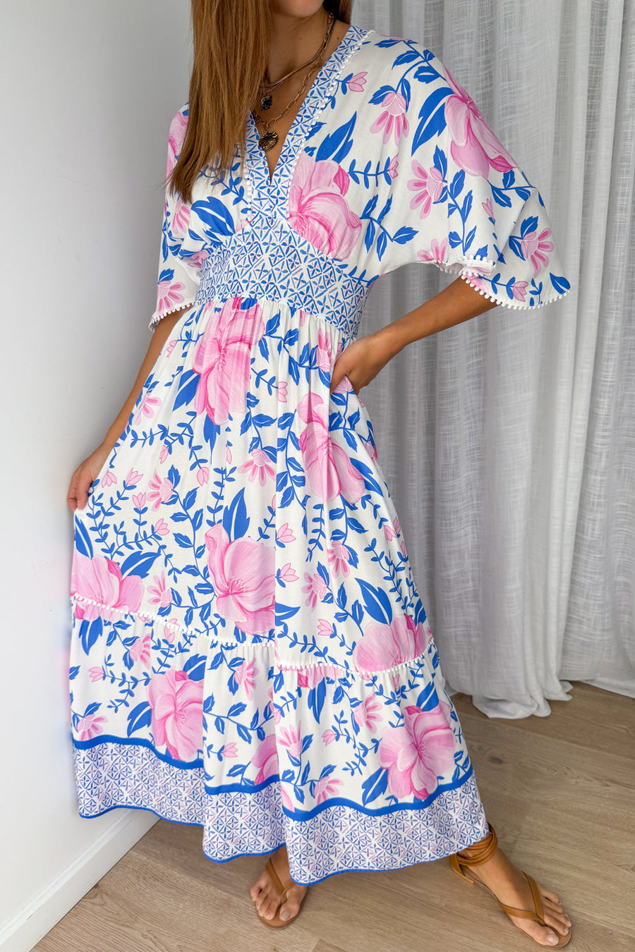 Blossom Blue Print