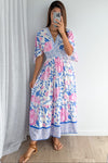 Blossom Blue Print
