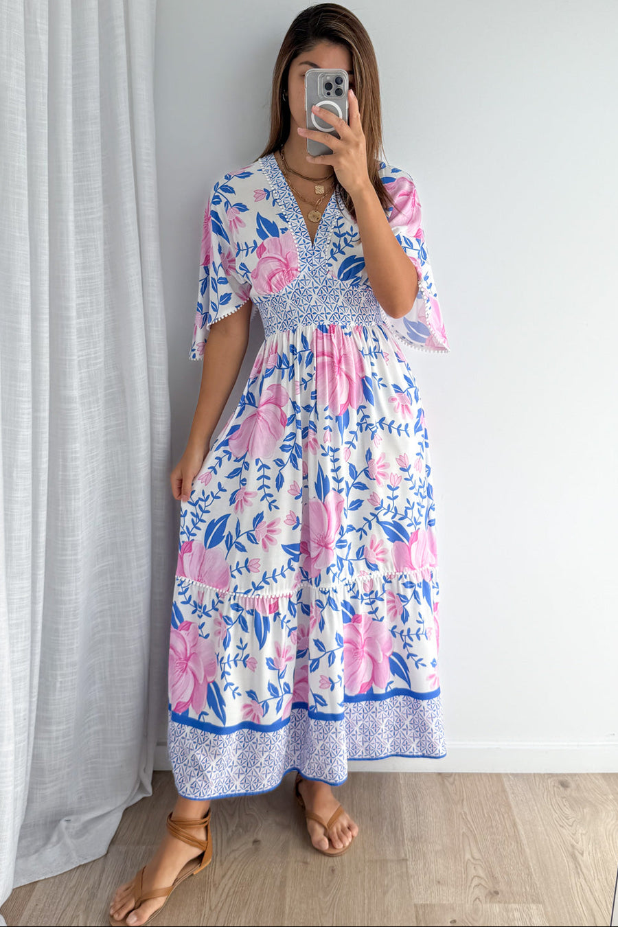 Blossom Blue Print