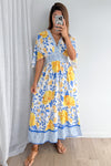 Lemon Blue Print