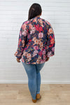 Navy Floral