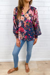 Navy Floral