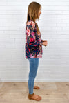 Navy Floral
