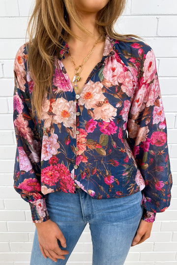 Navy Floral: eve