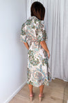 Sage Floral Paisley