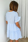 Pale Blue Gingham