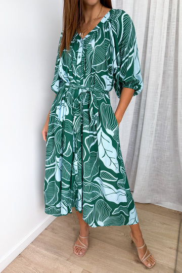 Green Blue Palm: kym