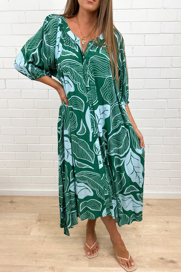 Green Blue Palm: taylor