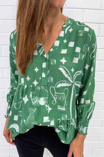 Green: kym