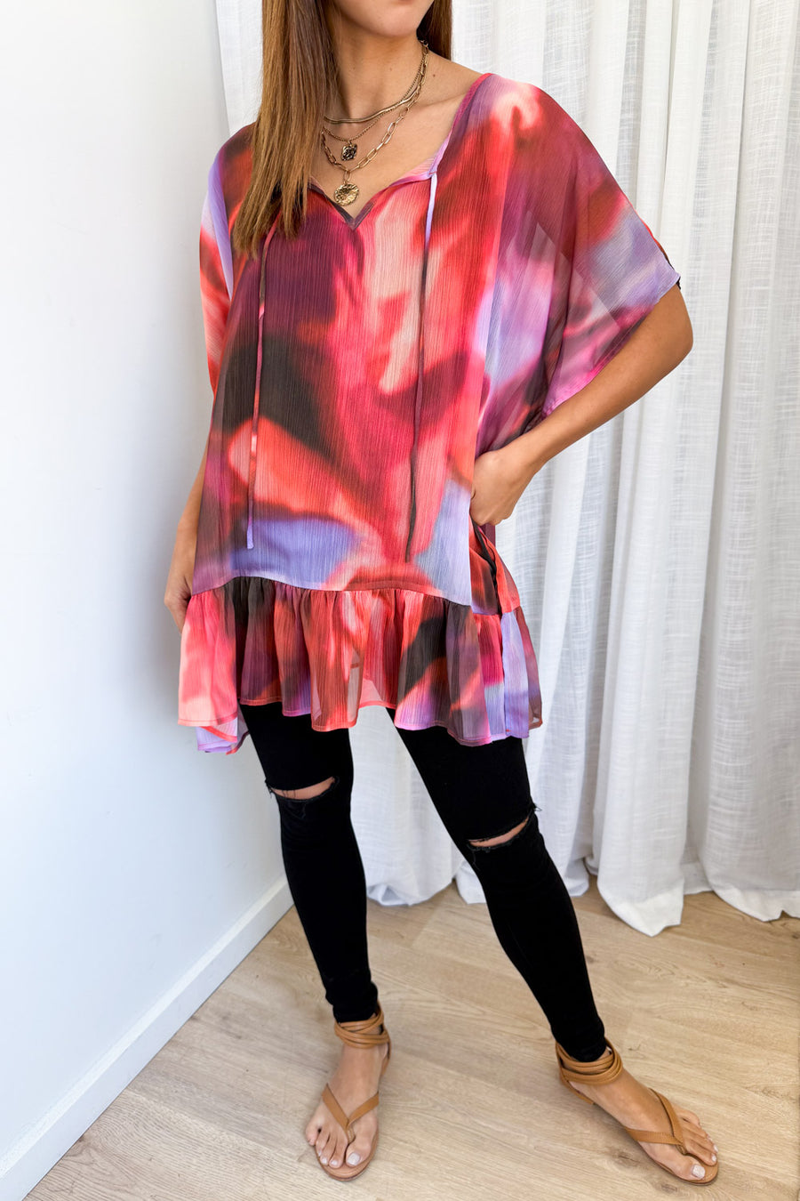 Burnt Orange Watercolour