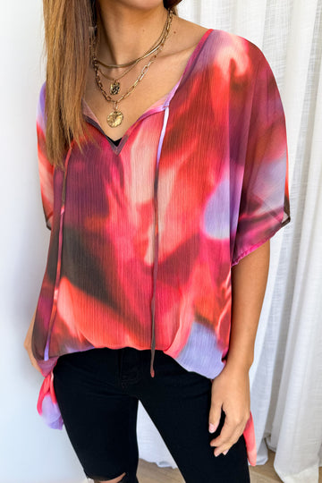 Burnt Orange Watercolour: kym