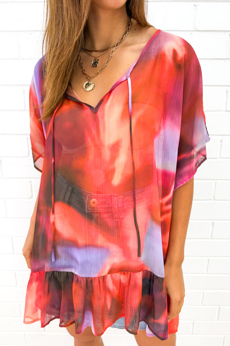 Burnt Orange Watercolour