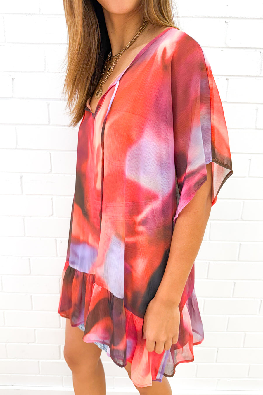 Burnt Orange Watercolour