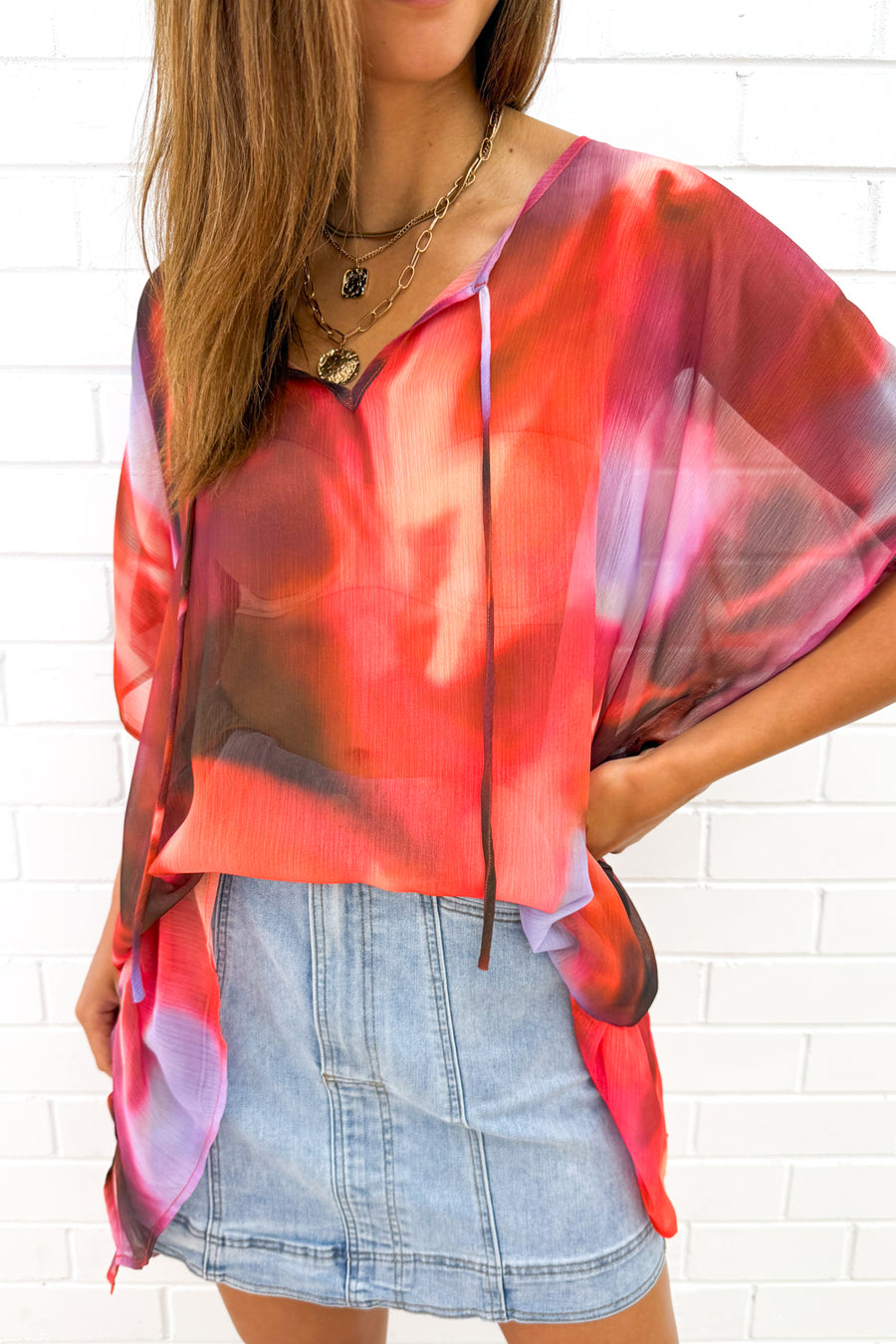 Burnt Orange Watercolour