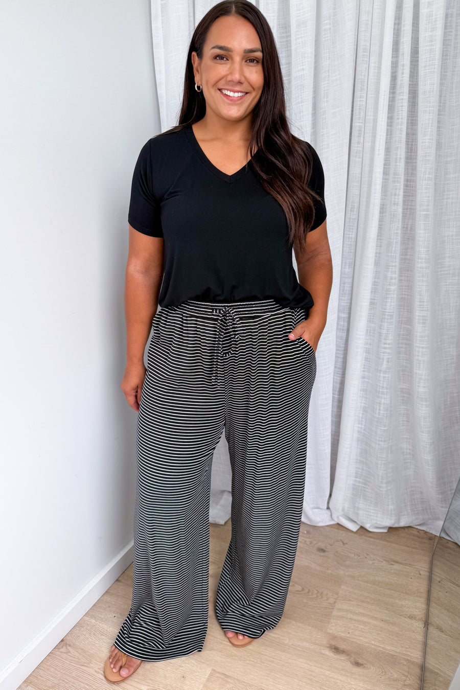 Black White Stripe