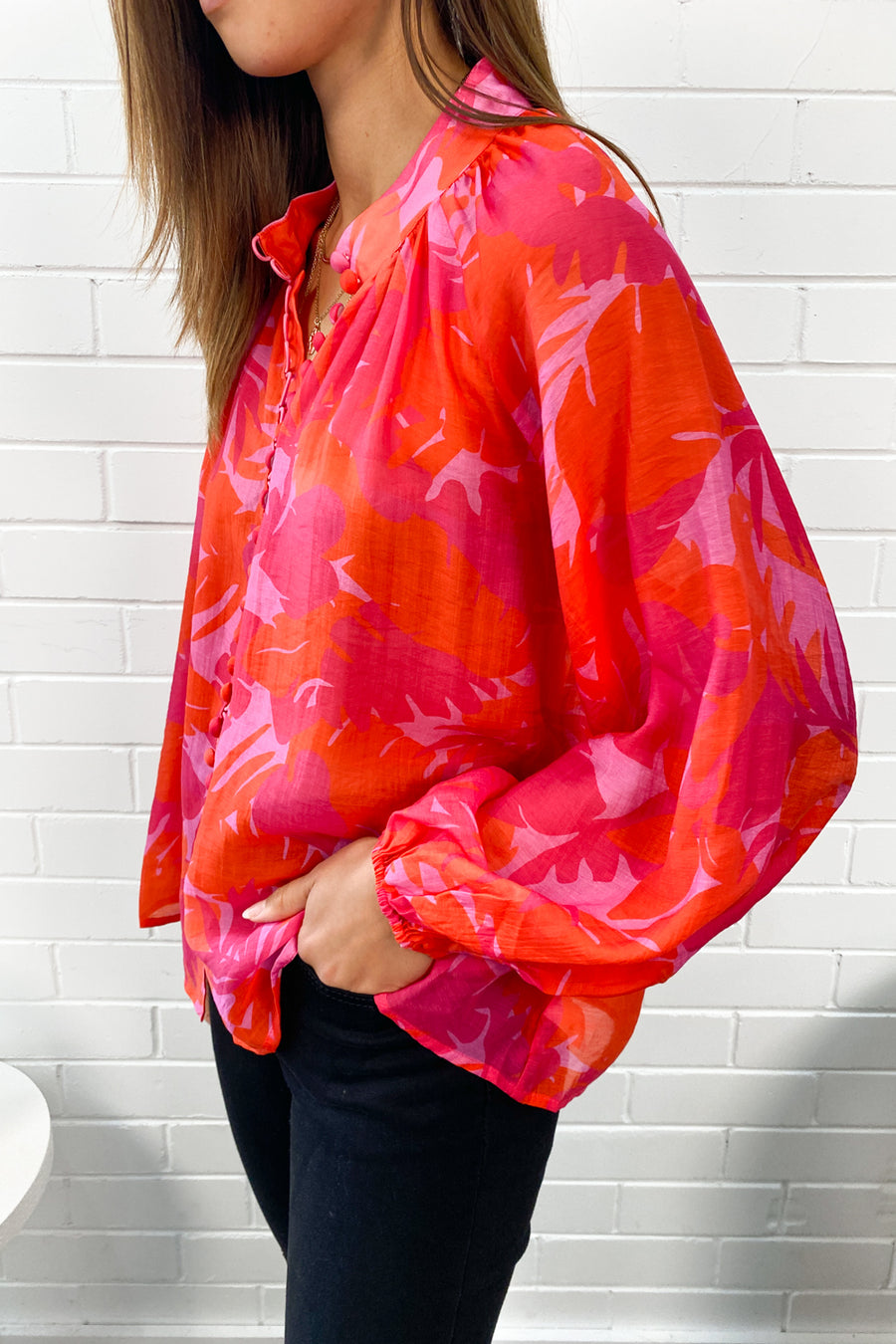 Pink Red Floral
