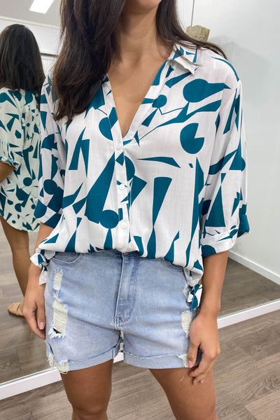 White Teal