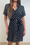 Black Polka Dot