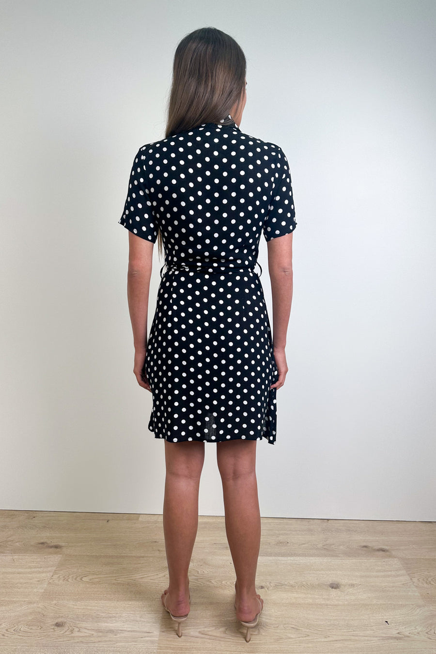 Black Polka Dot