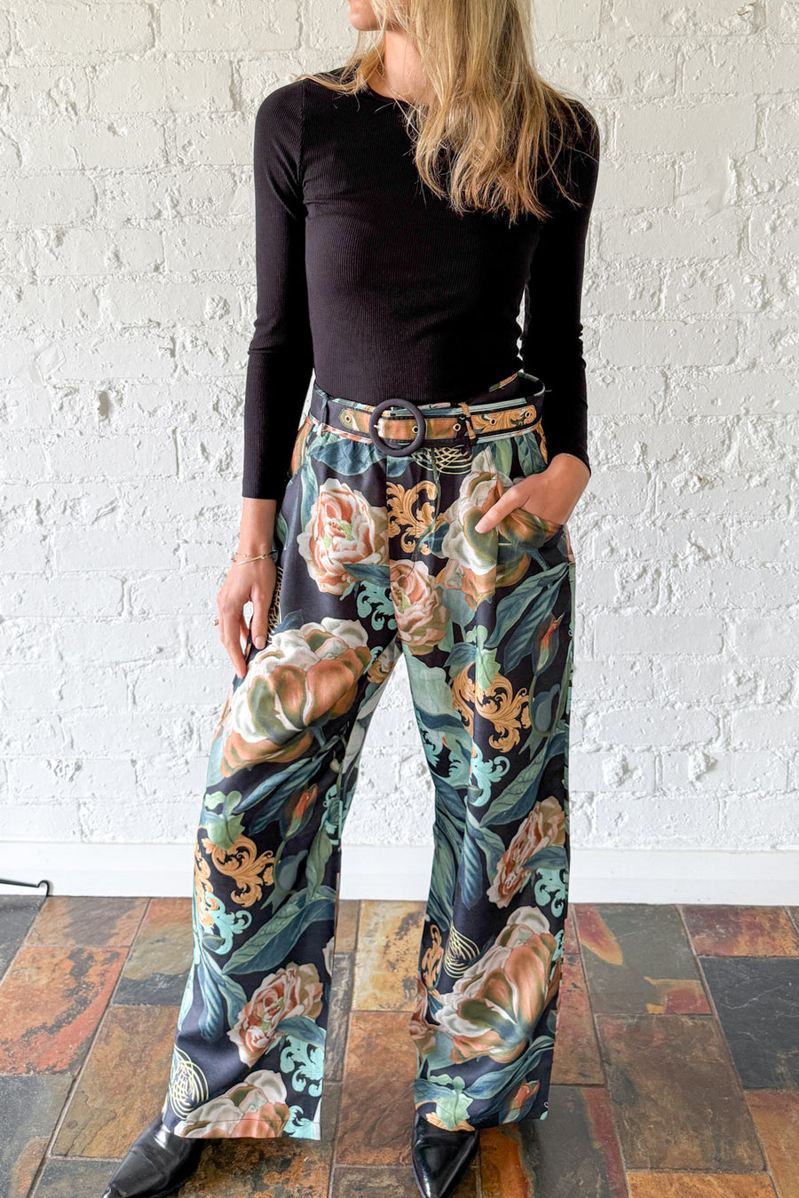 Black Floral