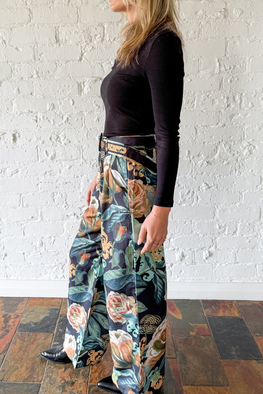 Black Floral