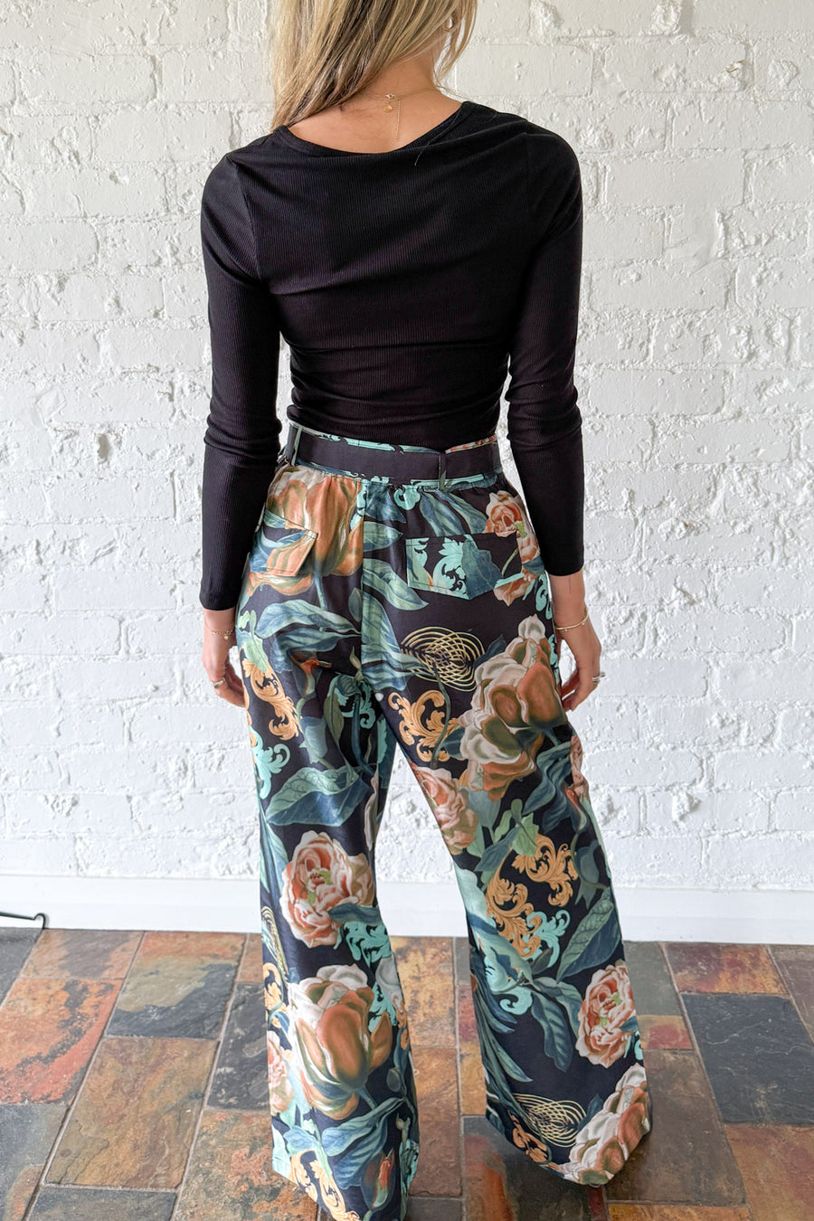Black Floral