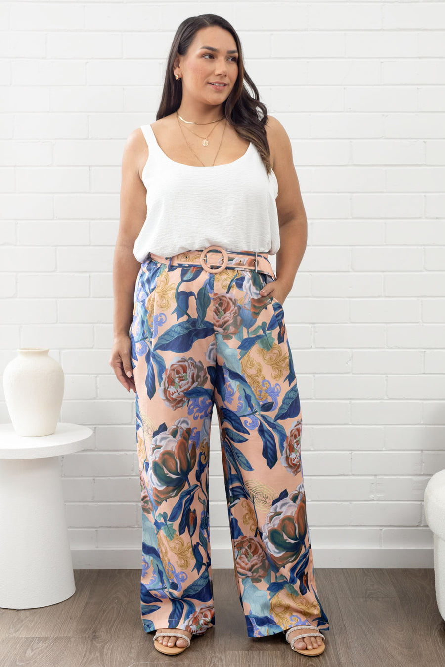 Peach Floral