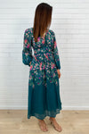 Teal Floral