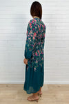 Teal Floral
