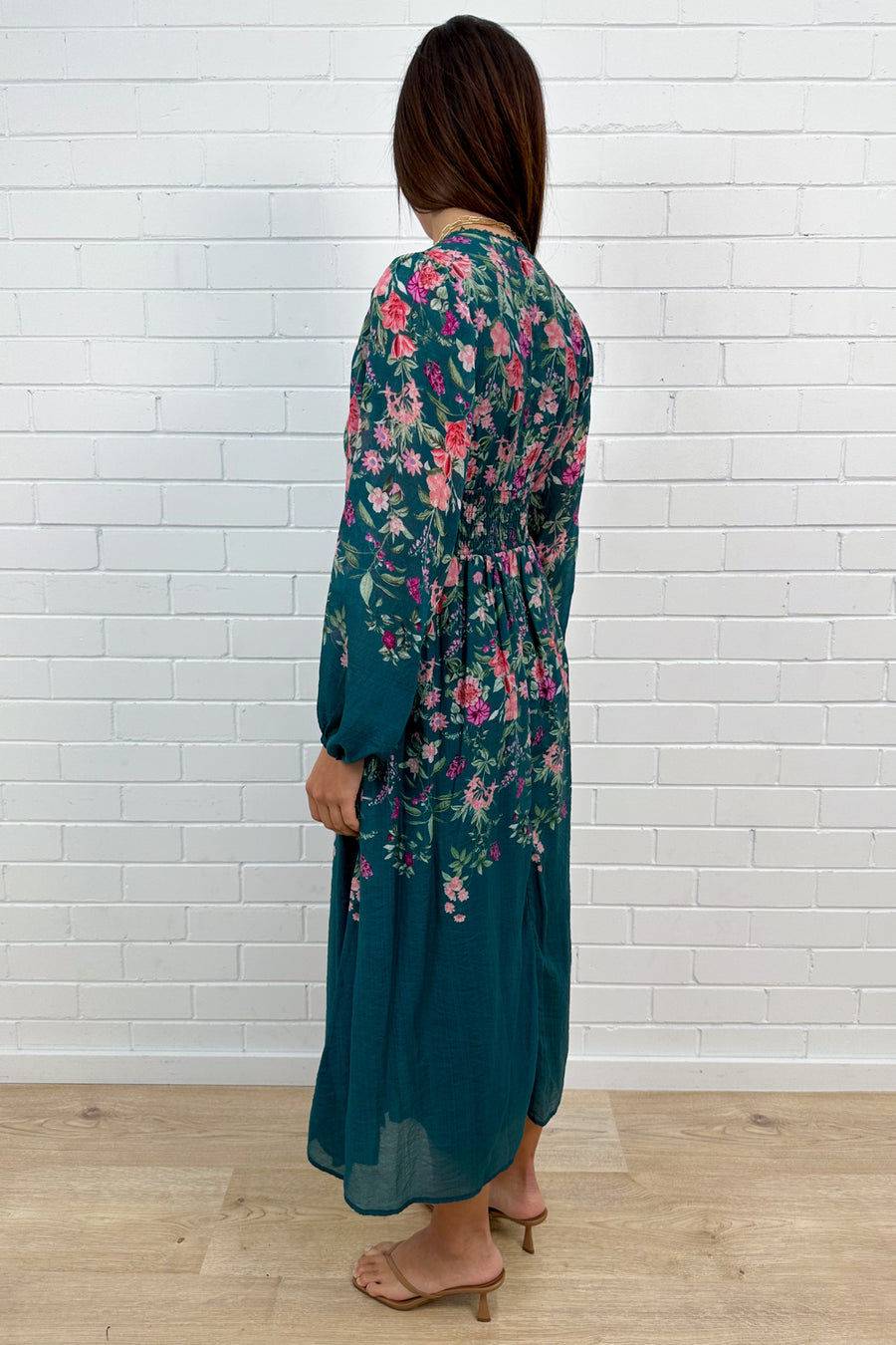 Teal Floral