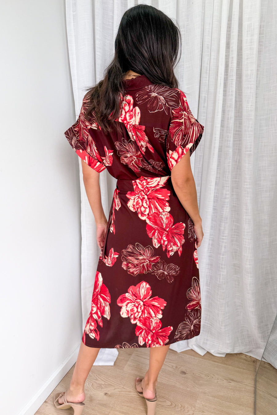 Burgundy Red Flower