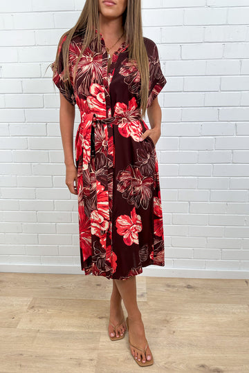 Burgundy Red Flower: taylor