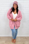 Pink Burgundy Stripe