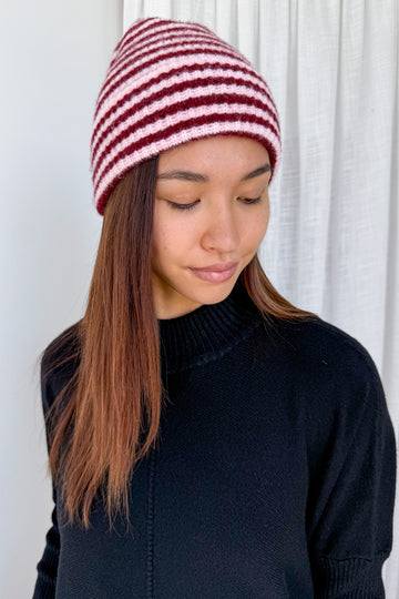 Pink Burgundy Stripe: kym